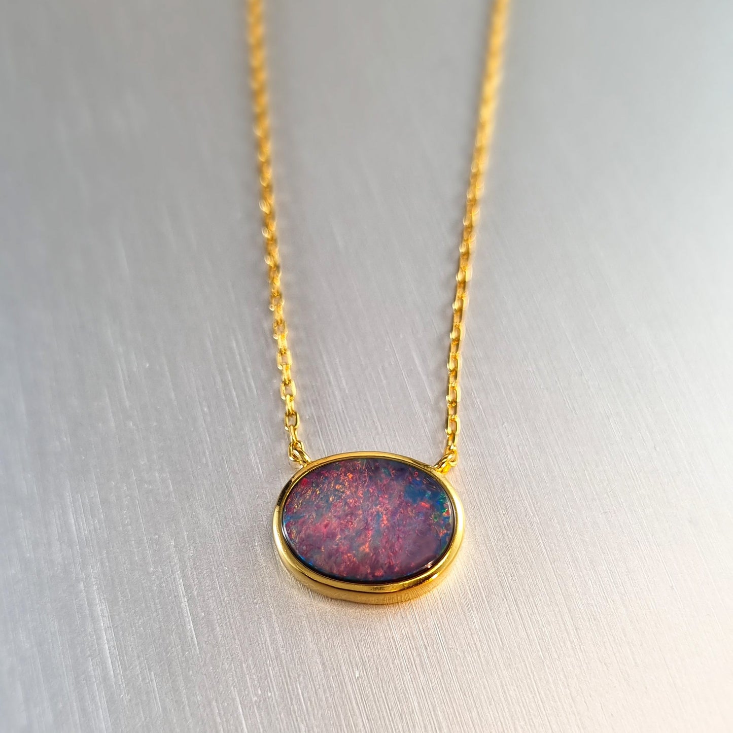 Opal Doublet Pendant