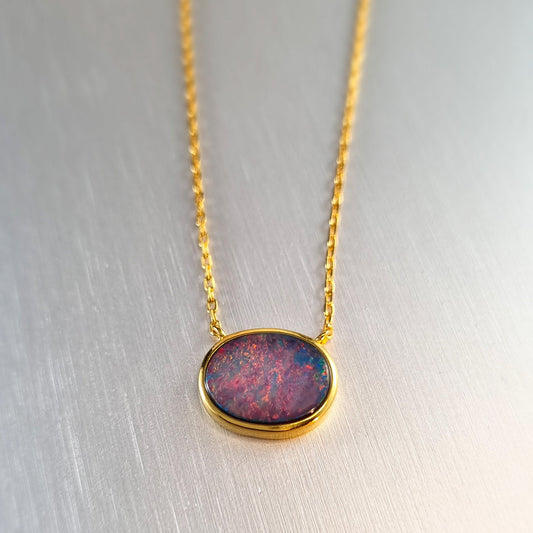 Opal Doublet Pendant