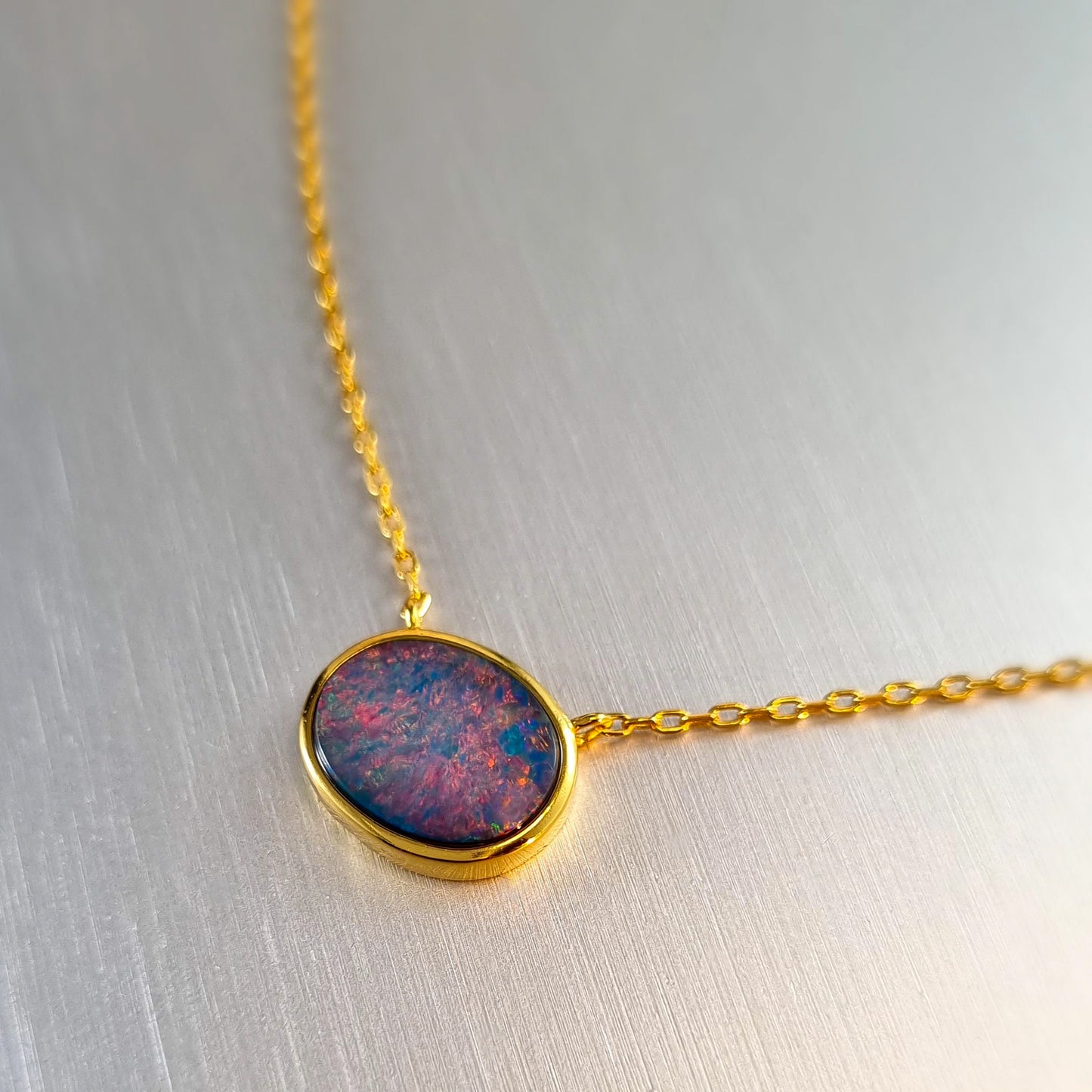 Opal Doublet Pendant