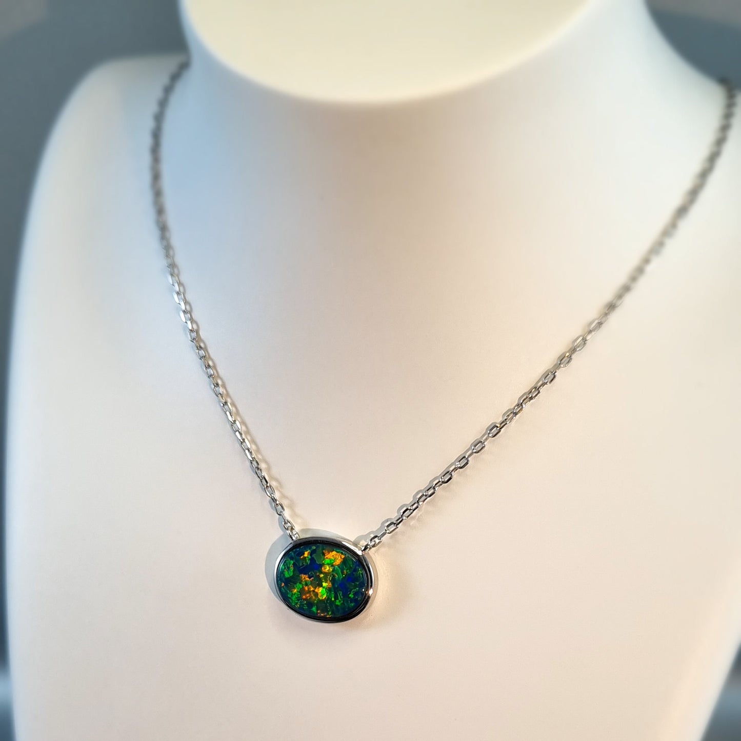 Opal Doublet Pendant