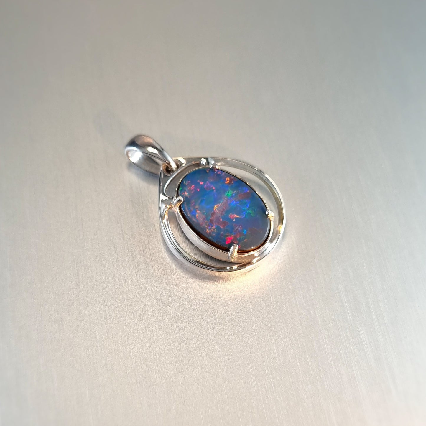 Opal Doublet Pendant