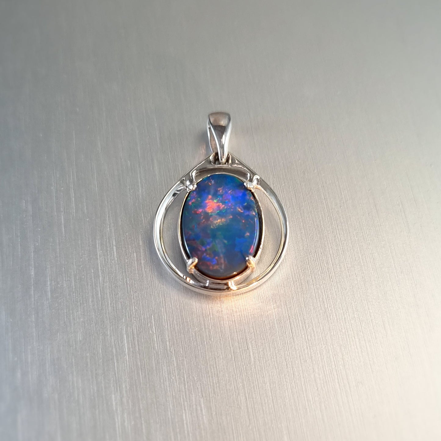 Opal Doublet Pendant