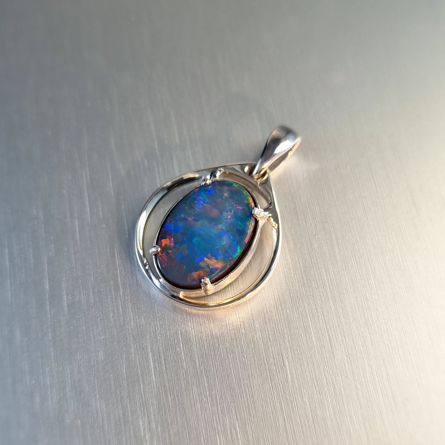 Opal Doublet Pendant