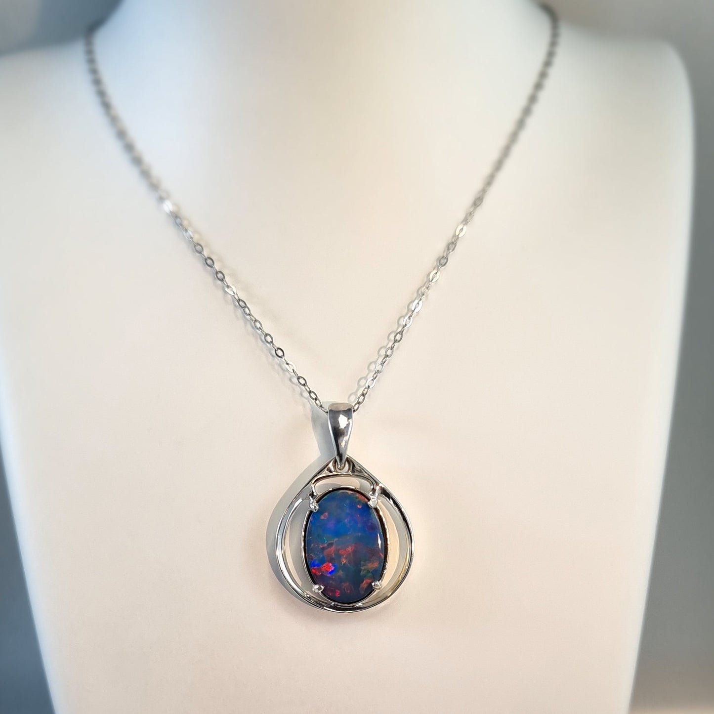 Opal Doublet Pendant