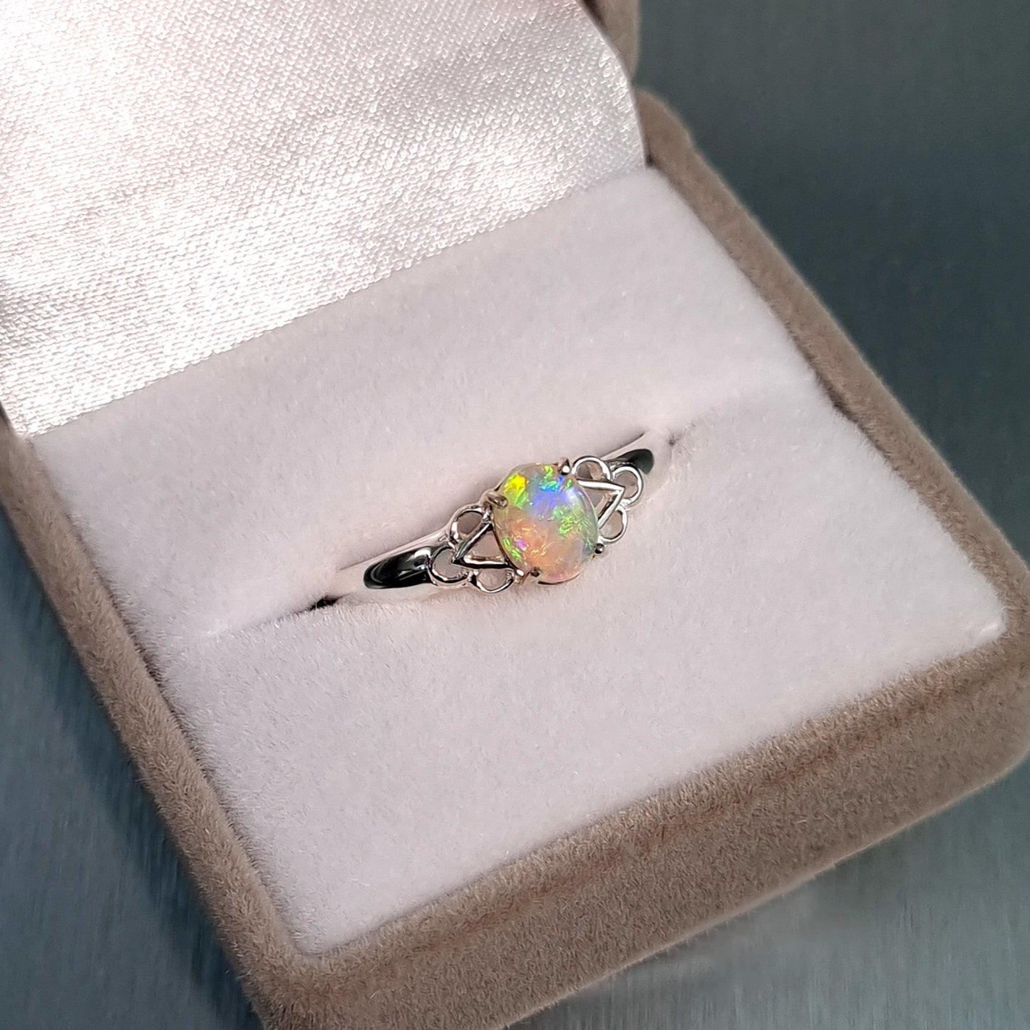 Solid Opal Ring