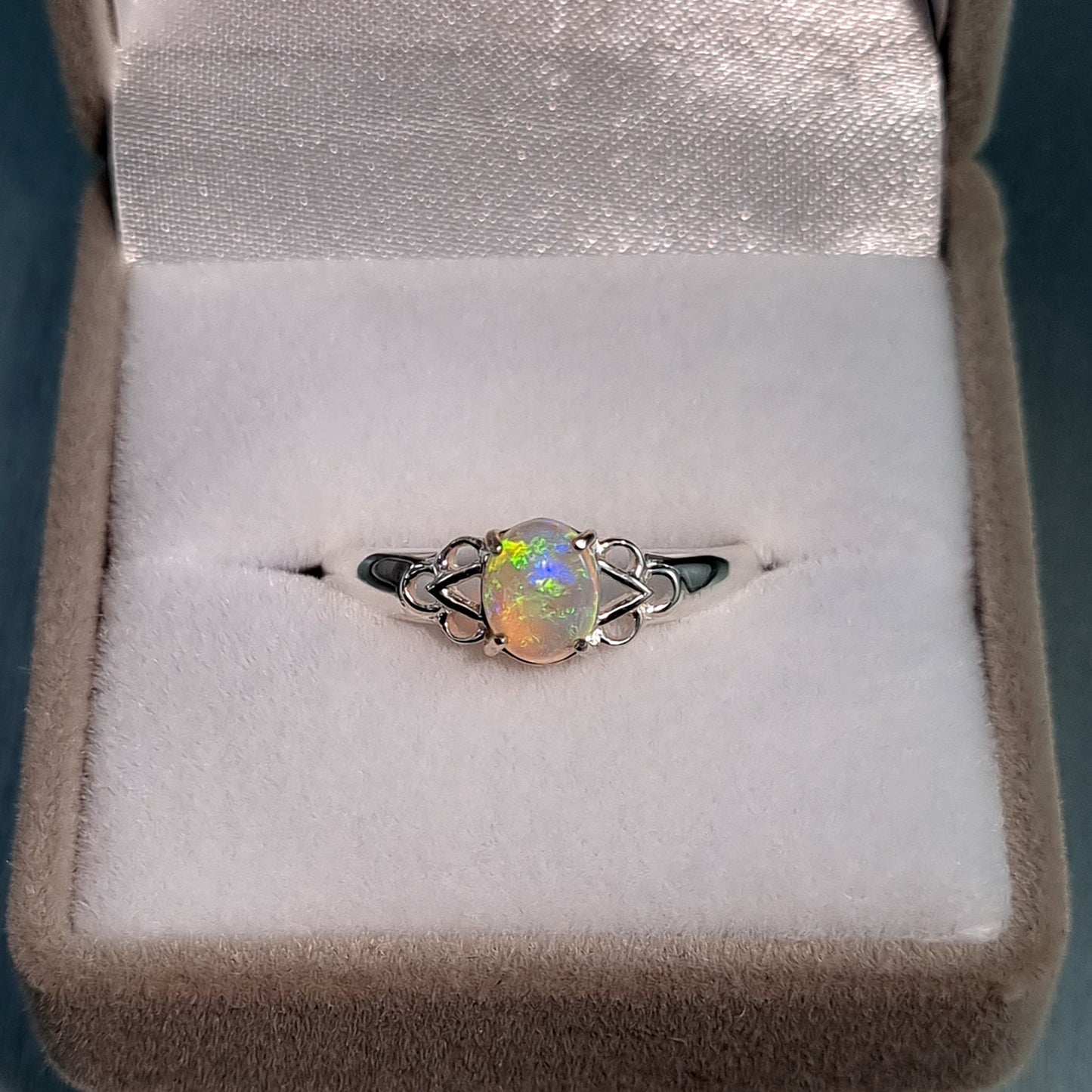 Solid Opal Ring