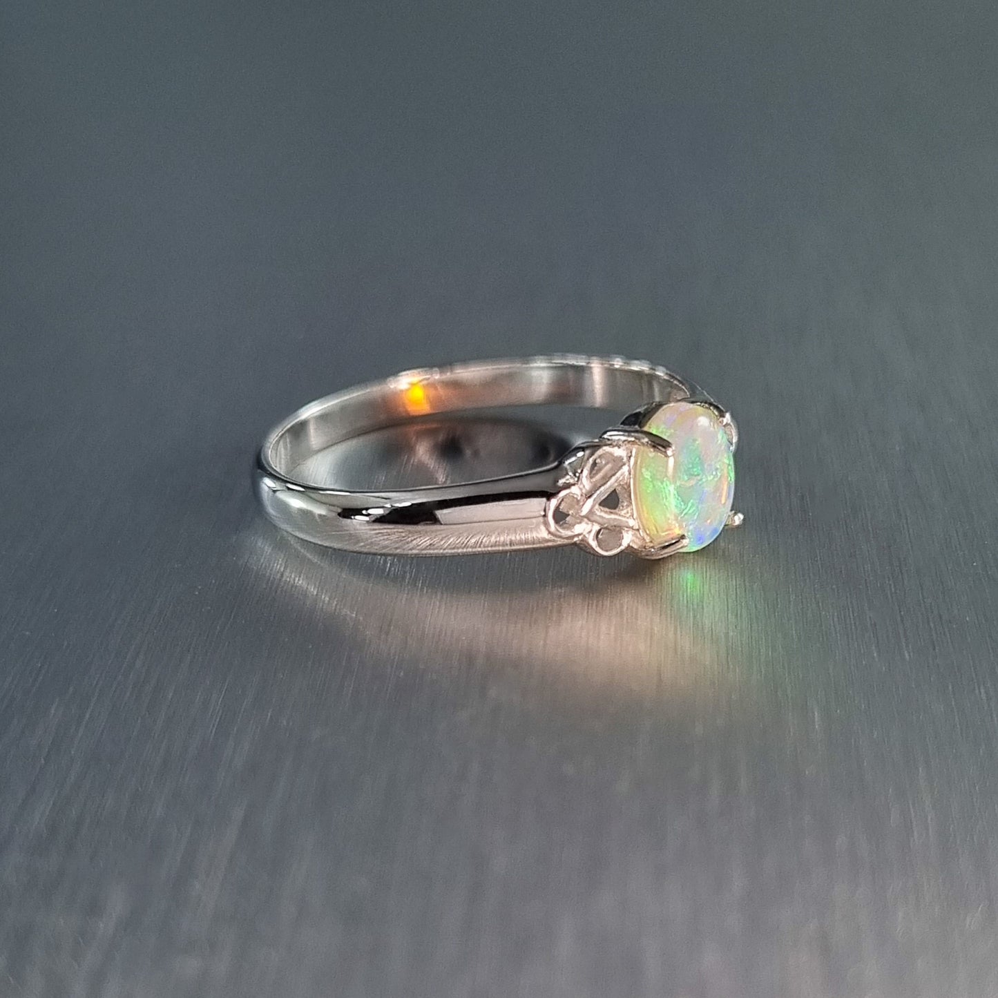 Solid Opal Ring