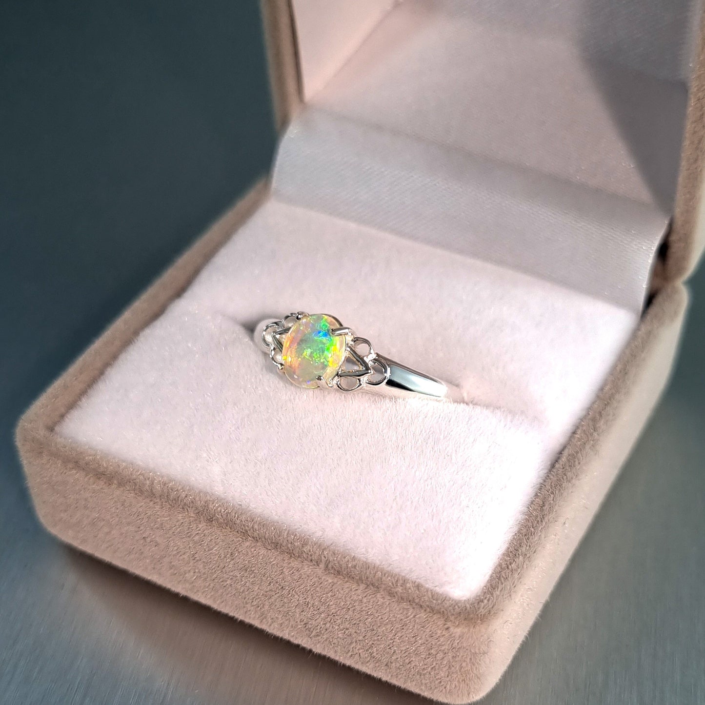Solid Opal Ring