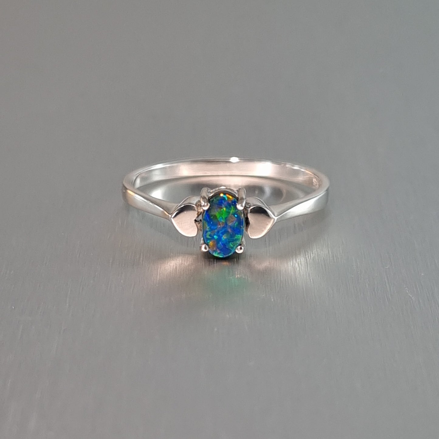 Opal Doublet Ring