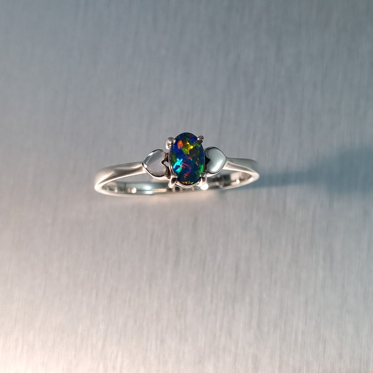 Opal Doublet Ring