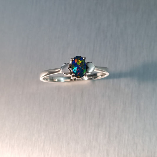 Opal Doublet Ring