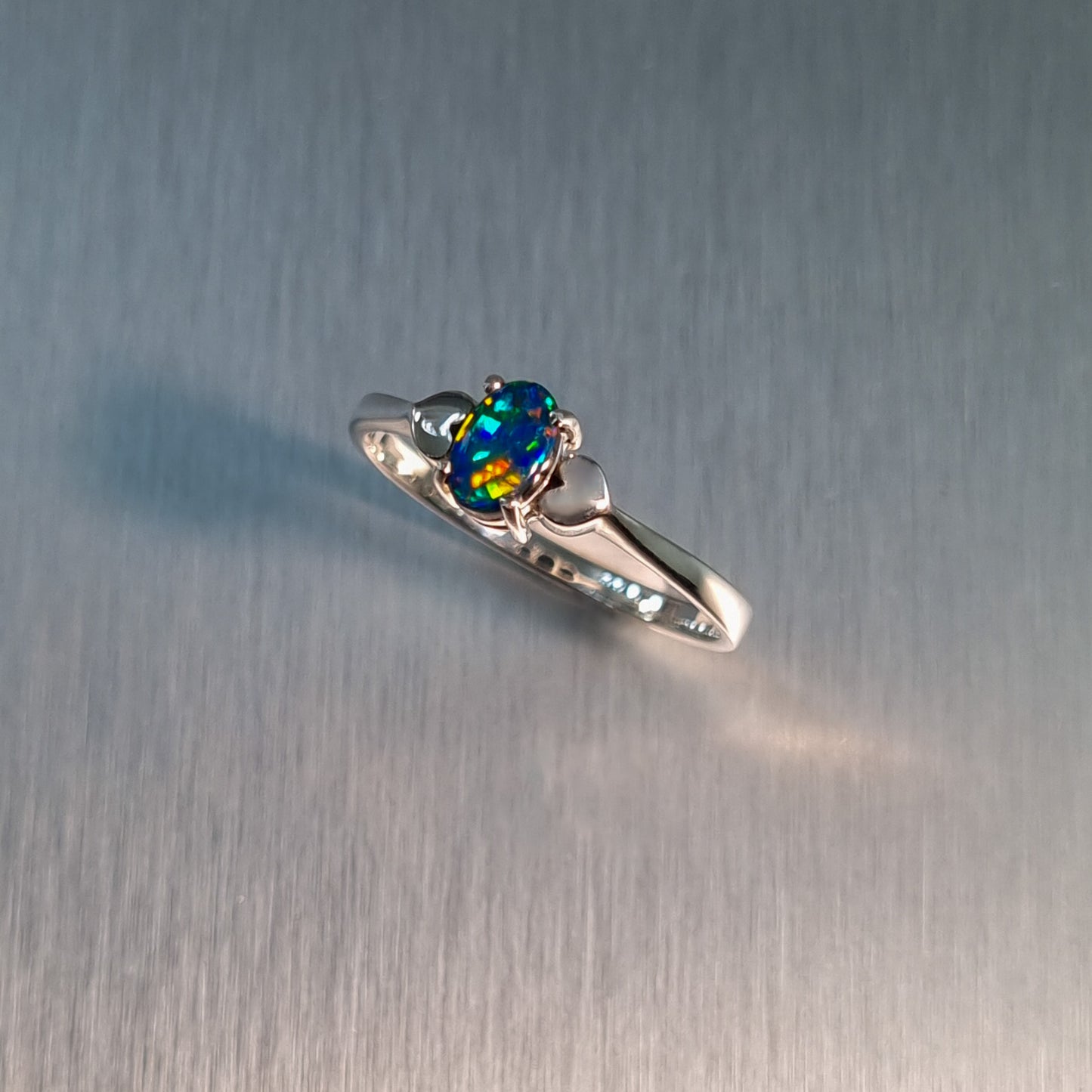 Opal Doublet Ring
