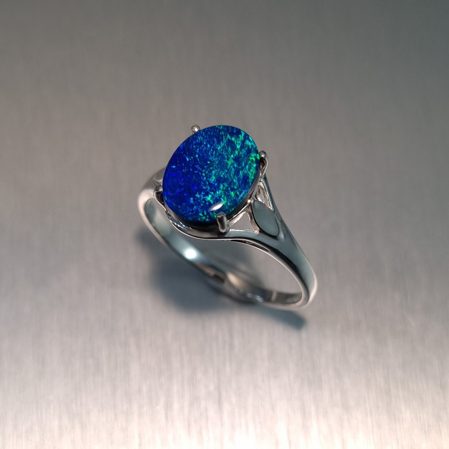 Opal Doublet Ring
