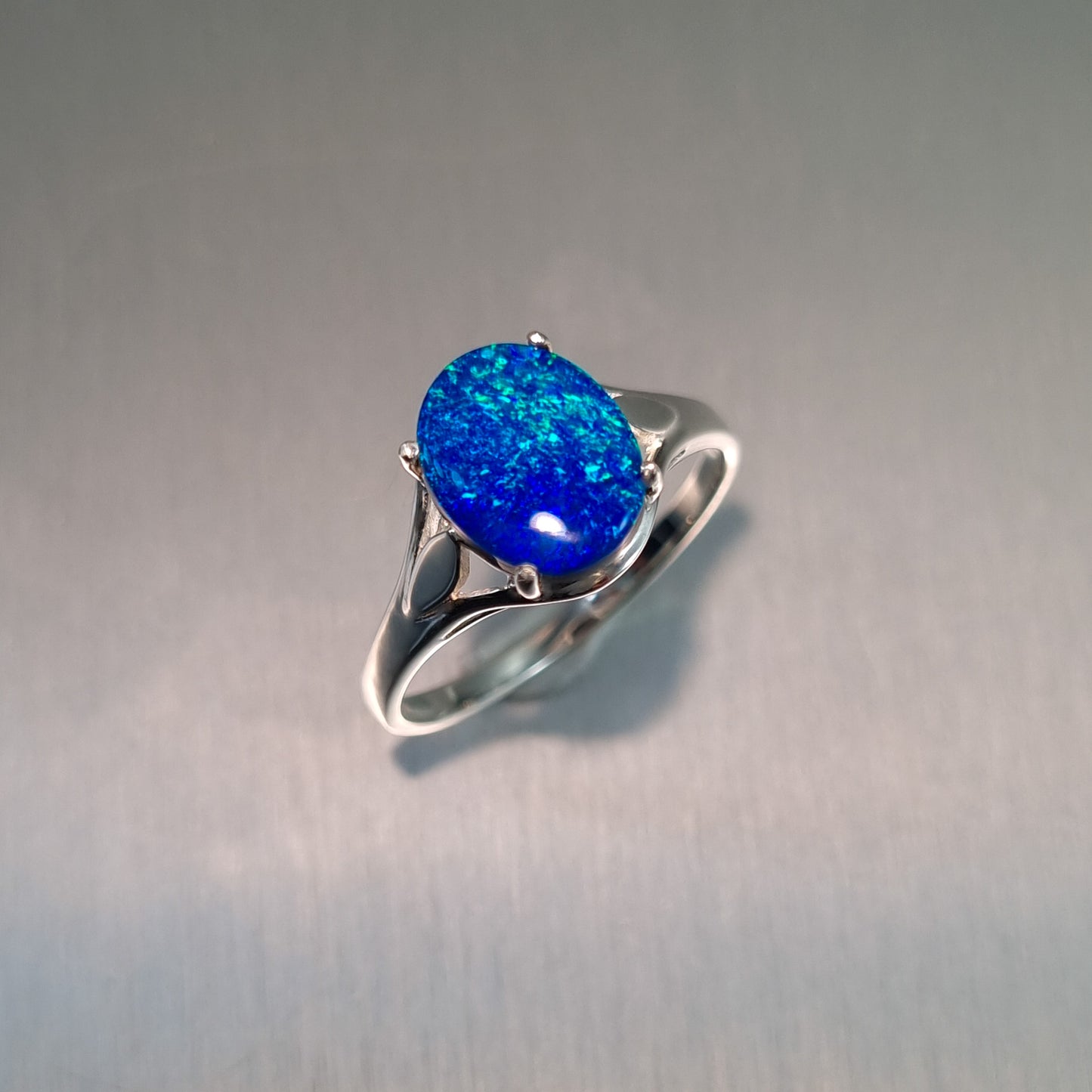 Opal Doublet Ring