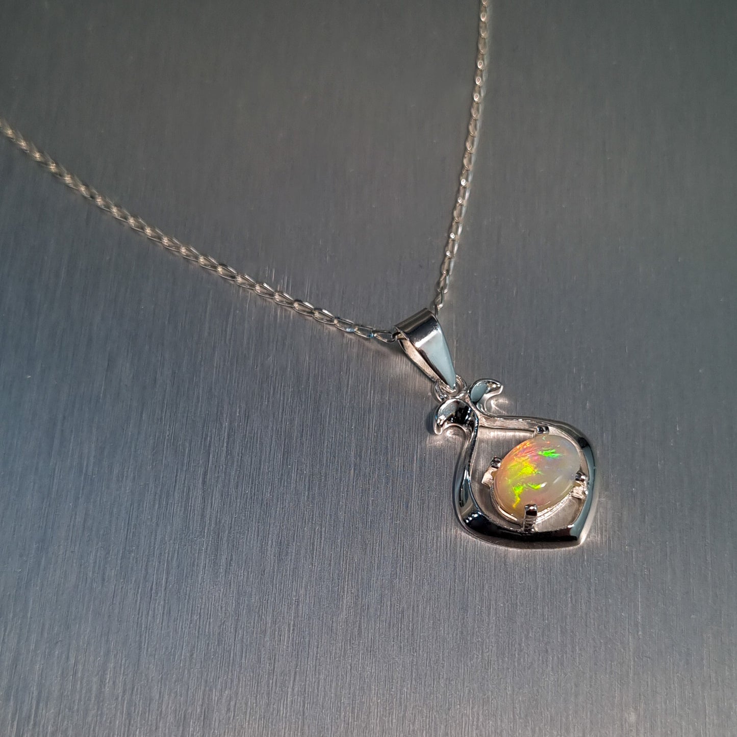 Solid Opal Pendant