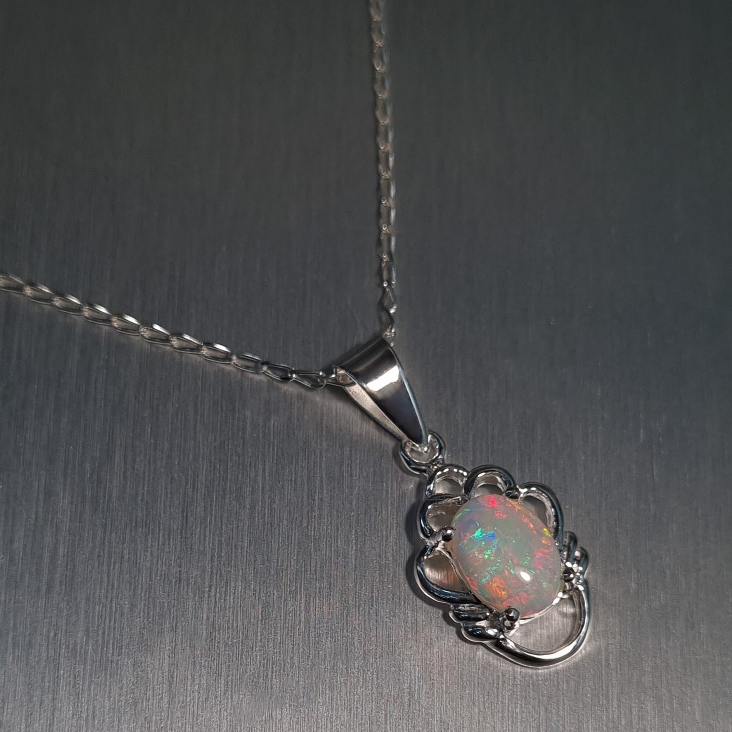 Solid Opal Pendant
