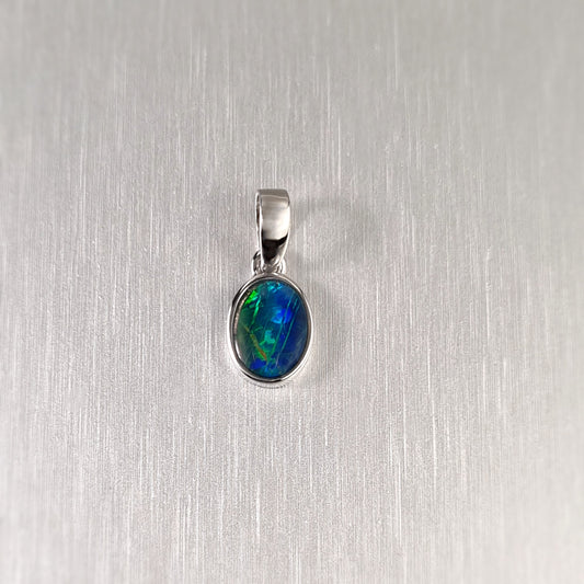 Opal Triplet Pendant