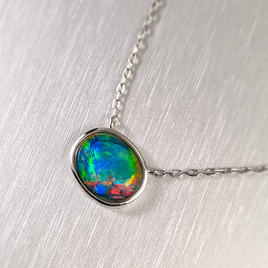 Opal Triplet Pendant