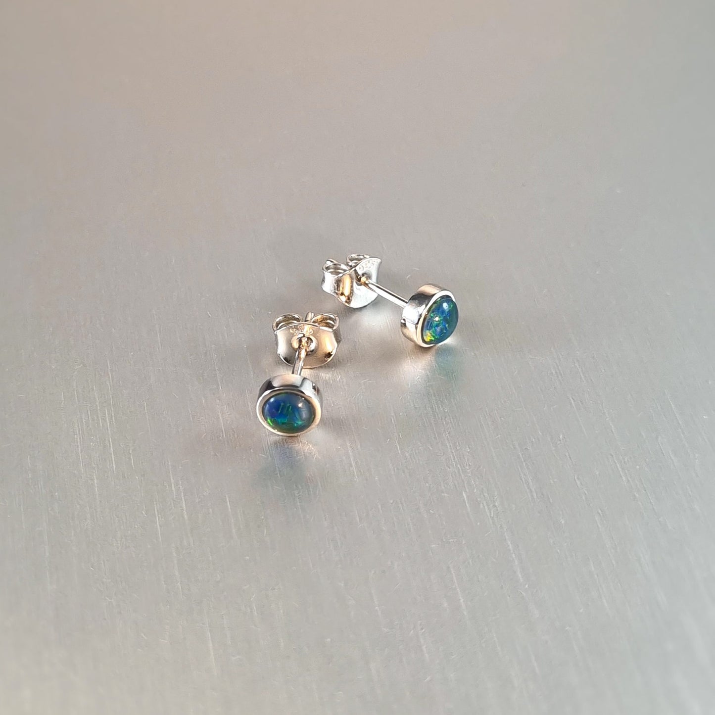 Opal Triplet Earrings