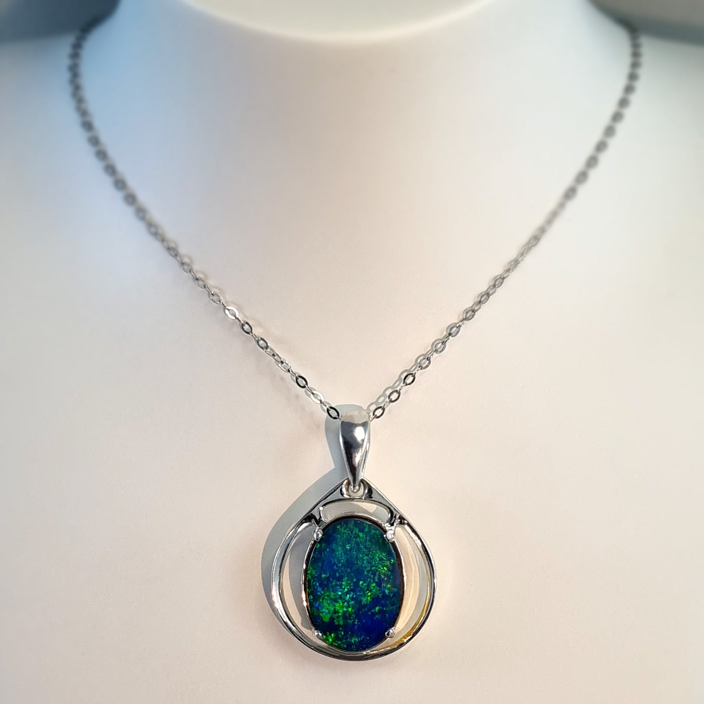 Opal Doublet Pendant