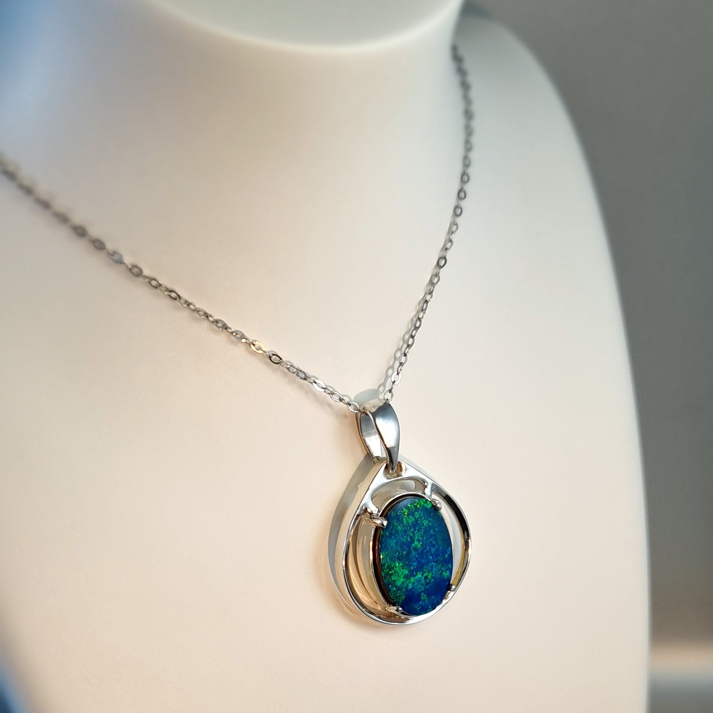 Opal Doublet Pendant