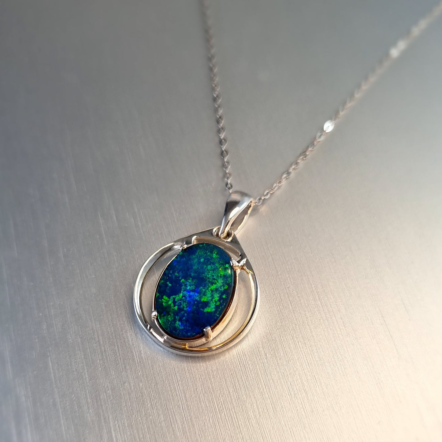 Opal Doublet Pendant