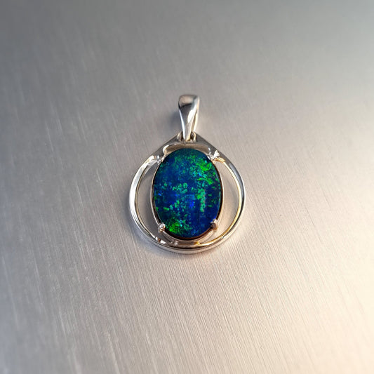 Opal Doublet Pendant