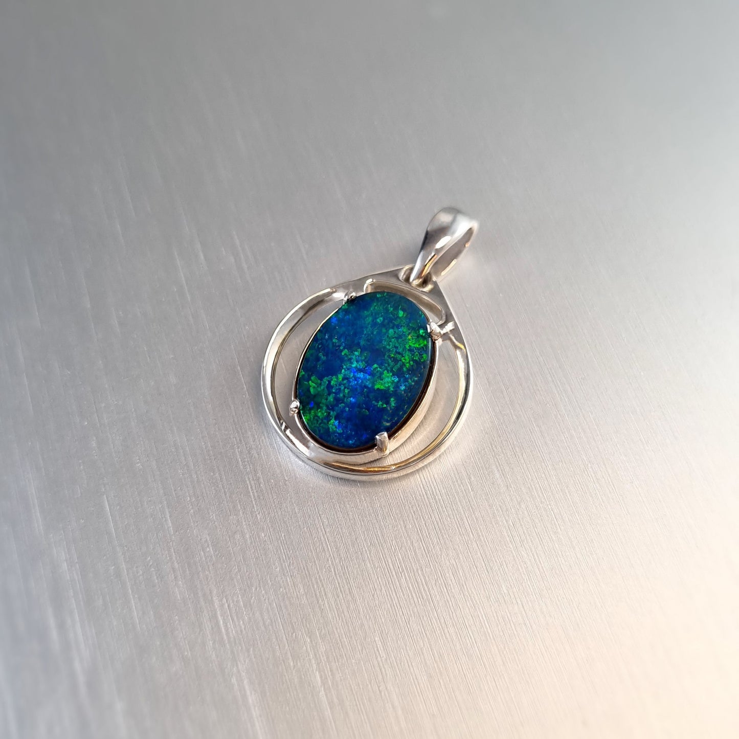 Opal Doublet Pendant