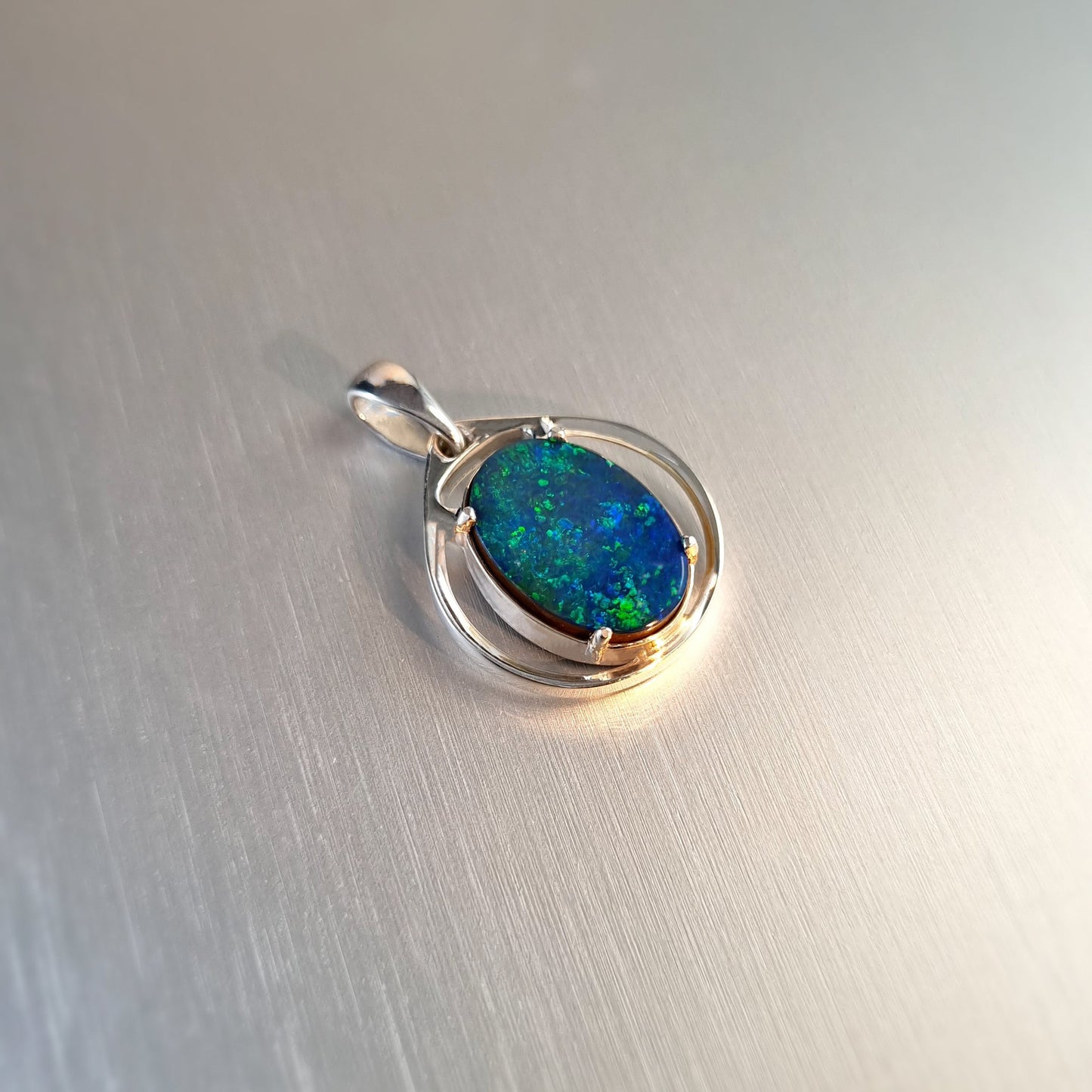 Opal Doublet Pendant